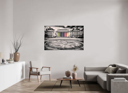 161,1 x 100 cm, TIRAGE PHOTO CONTRECOLLÉ SUR SUPPORT ALUMINIUM GRASLIN - Nantes