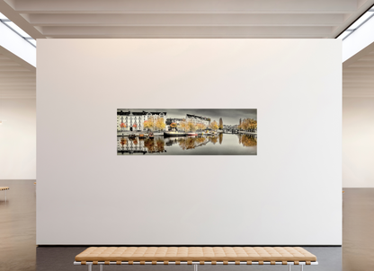 240 x 80 cm, TIRAGE PHOTO CONTRECOLLÉ SUR SUPPORT ALUMINIUM BASSIN CEINERAY - Nantes
