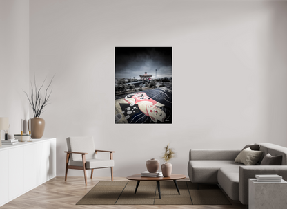 105 x 140 cm, TIRAGE PHOTO SOUS PLEXI BRILLANT LE CARROUSEL - Nantes