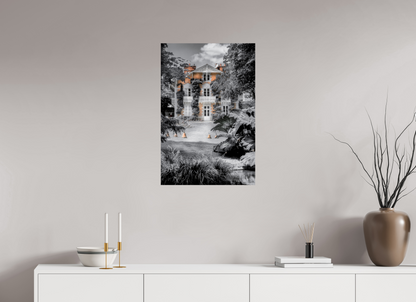 50 x 75 cm, TIRAGE PHOTO CONTRECOLLÉ SUR SUPPORT ALUMINIUM JARDIN DES PLANTES - Nantes