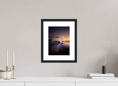 21 x 28 cm, CADRE GALERIE AVEC PASSE-PARTOUT LA NUIT DES ANNEAUX - Nantes