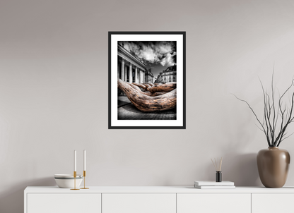 45 x 60 cm, CADRE GALERIE AVEC PASSE-PARTOUT L'ARBRE - Nantes