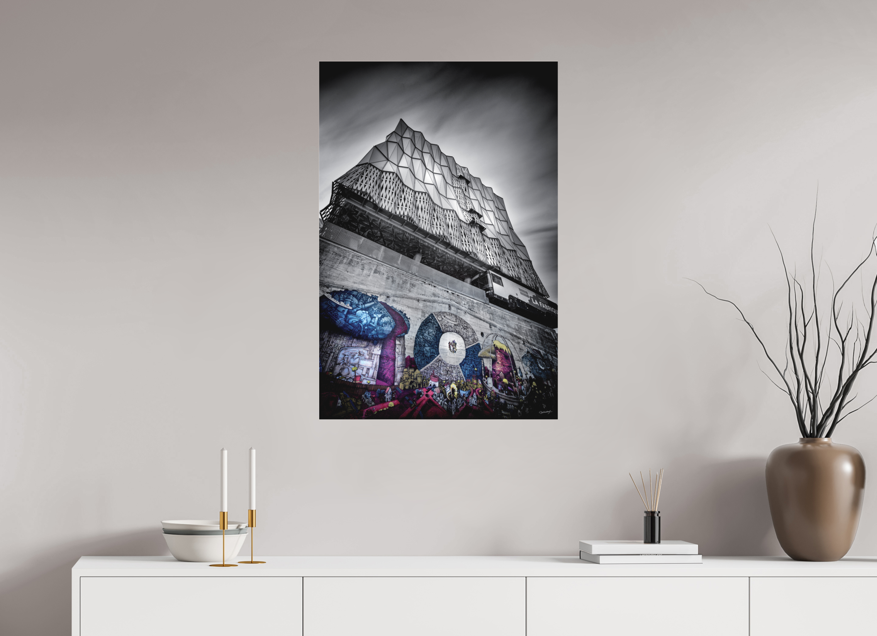 60 x 90 cm, TIRAGE PHOTO SOUS PLEXI MAT LA FABRIQUE - Nantes