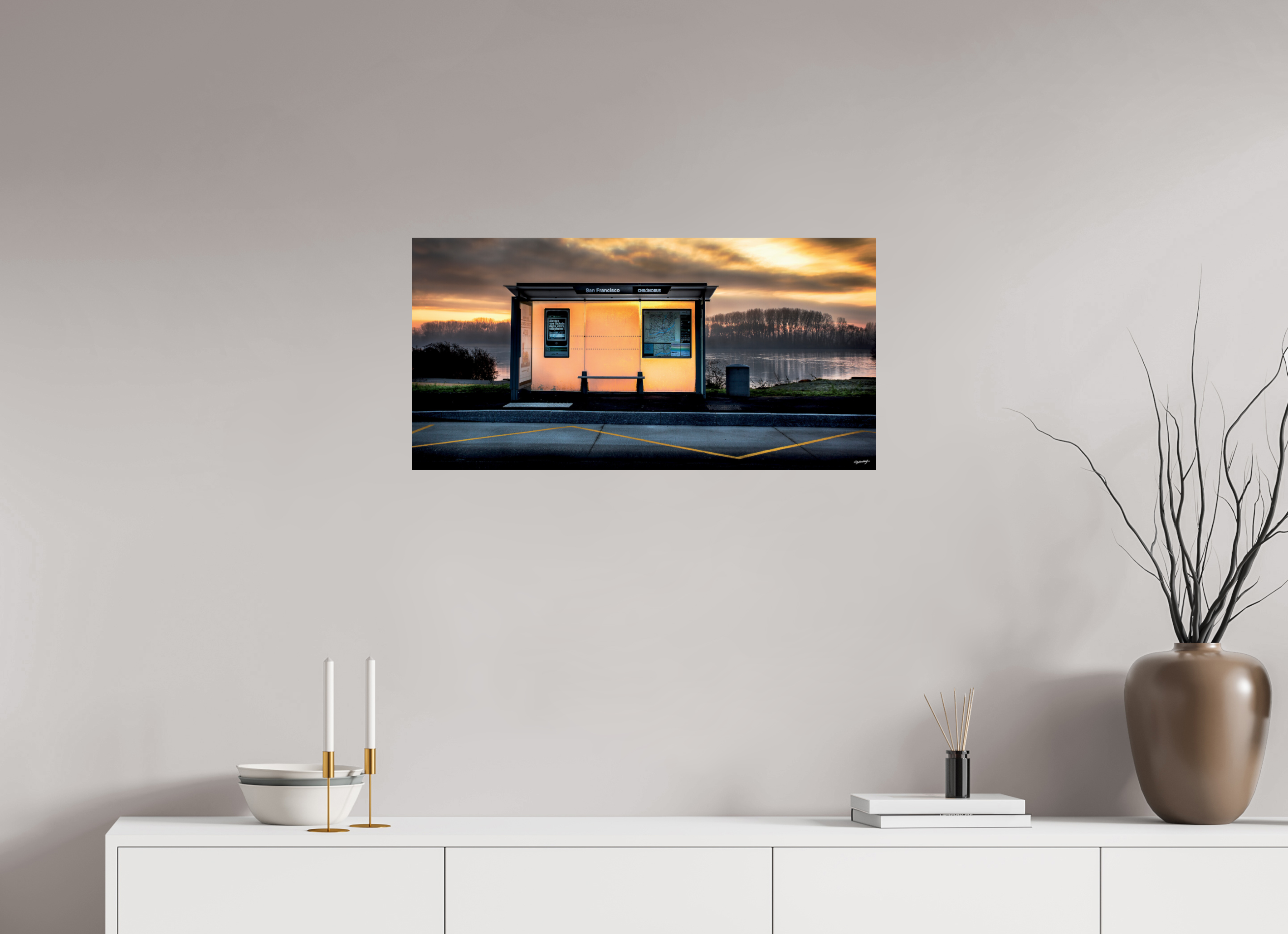 80 x 40 cm, TIRAGE PHOTO SUR FUJI CRYSTAL DP II SAN FRANCISCO - Nantes