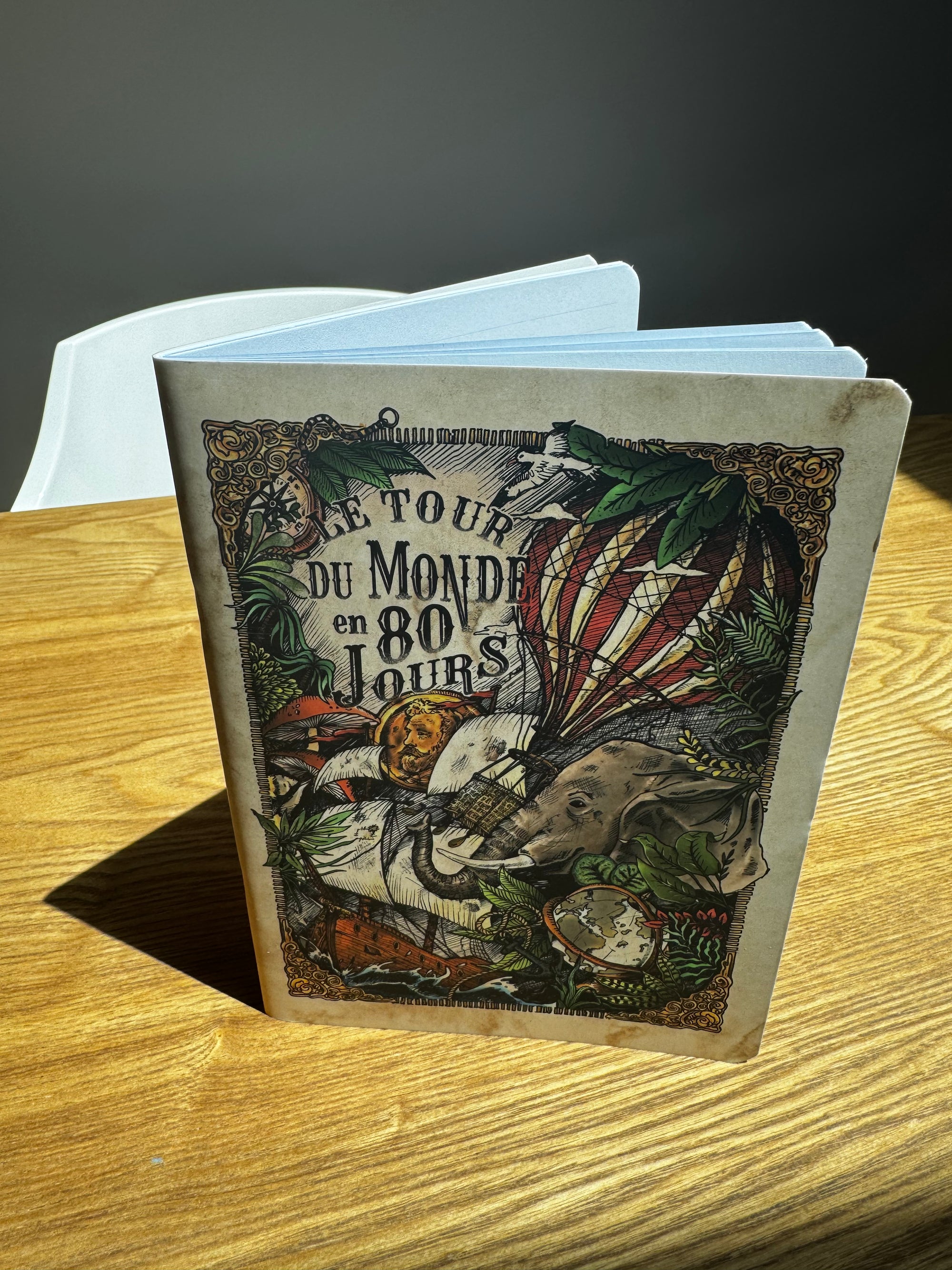 Notebook Le Tour du Monde en 80 Jours