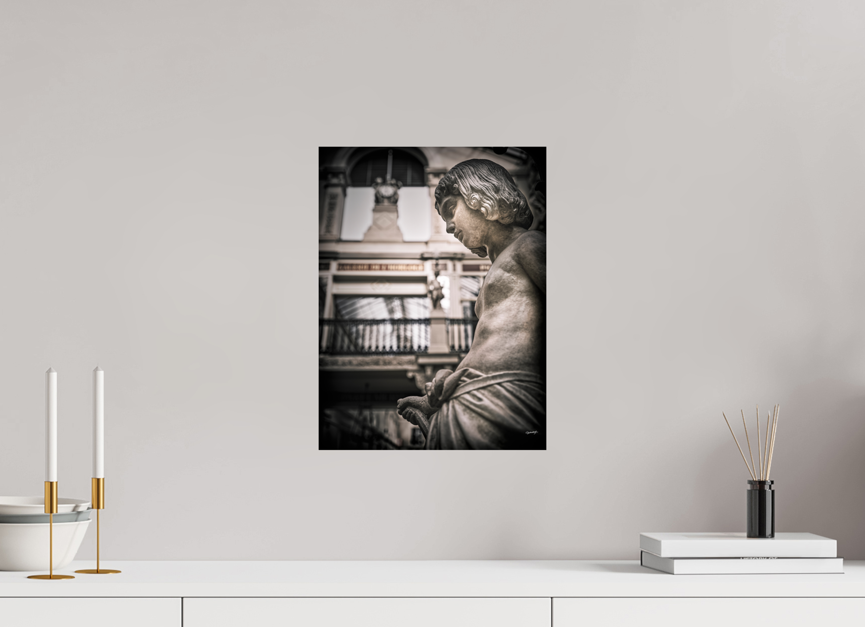 30 x 40 cm, TIRAGE PHOTO SUR FUJI CRYSTAL DP II ANGELOT POMMERAYE - Nantes