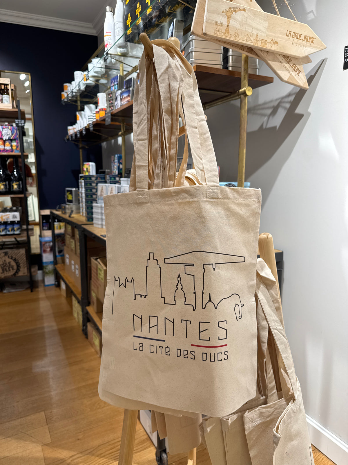 Sac Shopping Skyline filaire de Nantes