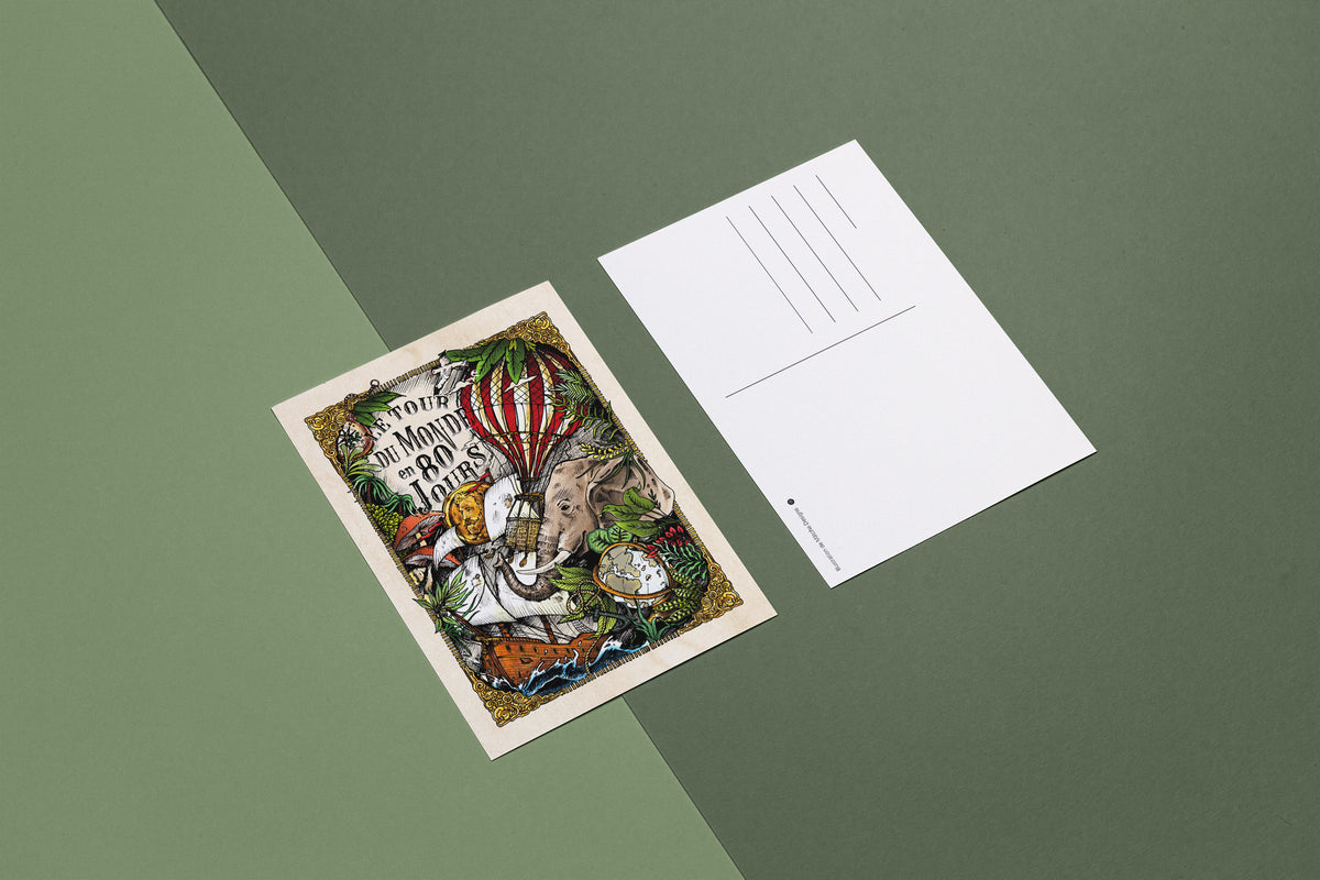 Carte postale A6 GEOFFREY BERNIOLLE