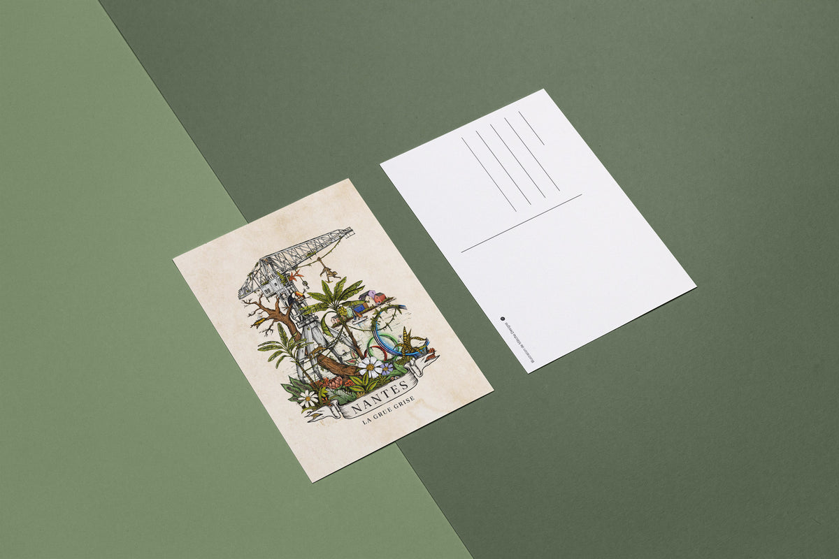 Carte postale A6 GEOFFREY BERNIOLLE