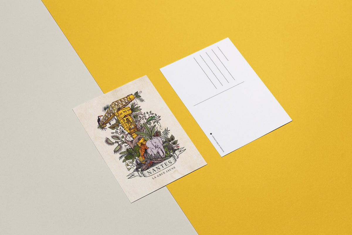 Carte postale A6 GEOFFREY BERNIOLLE