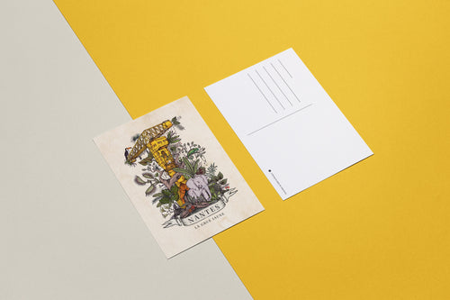 Carte postale A6 GEOFFREY BERNIOLLE