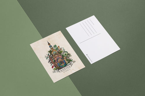 Carte postale A6 GEOFFREY BERNIOLLE