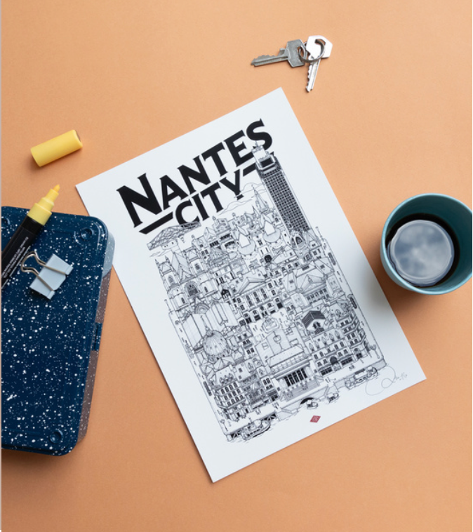 Travel With Me Nantes par Docteur Paper