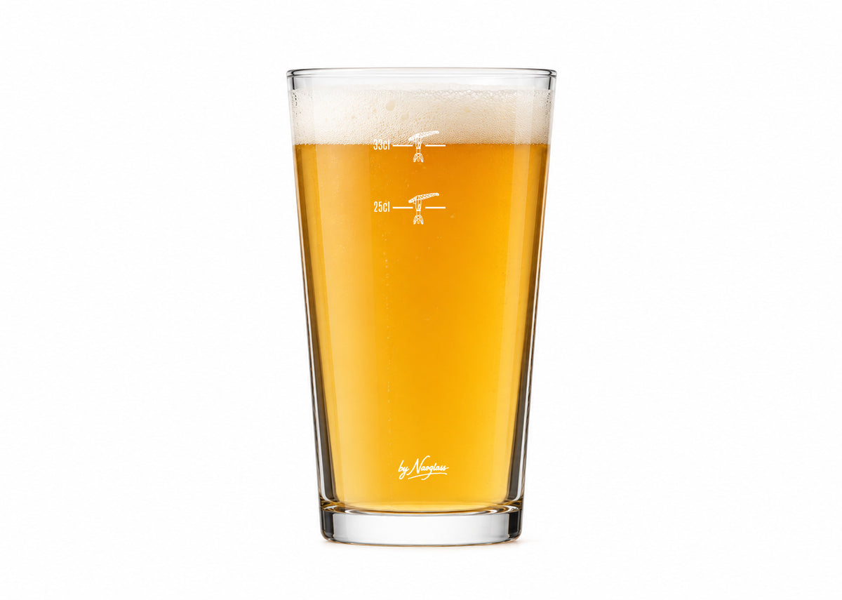 Lex six verres à bière ou soft 42 cl - La Grue Jaune Nantes