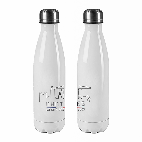 Gourde isotherme Skyline filaire de Nantes