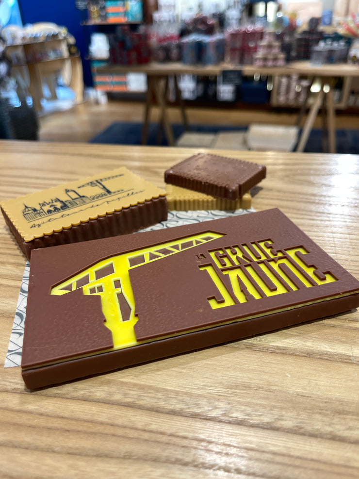 Le Coffret de Chocolat La Grue Jaune par Vincent Guerlais