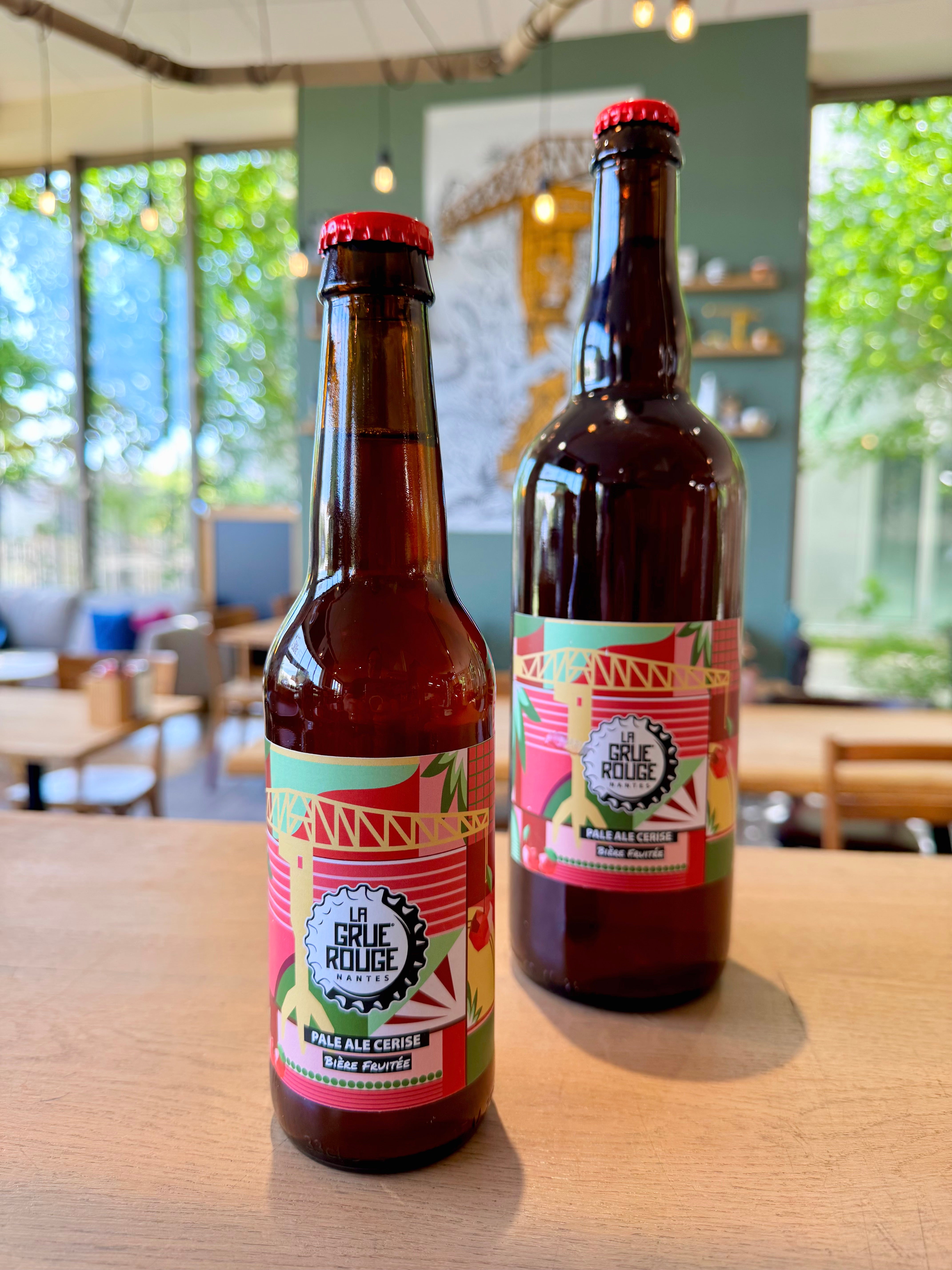 Bière fruitée à la cerise La Grue Rouge 33cl