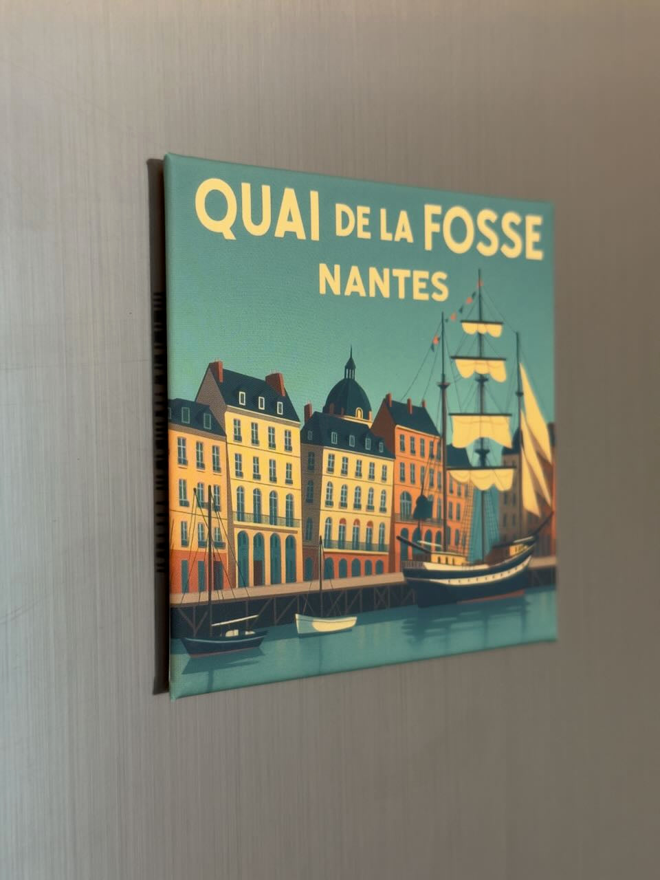 MAGNET 80x80 Quai de la Fosse - Nantes