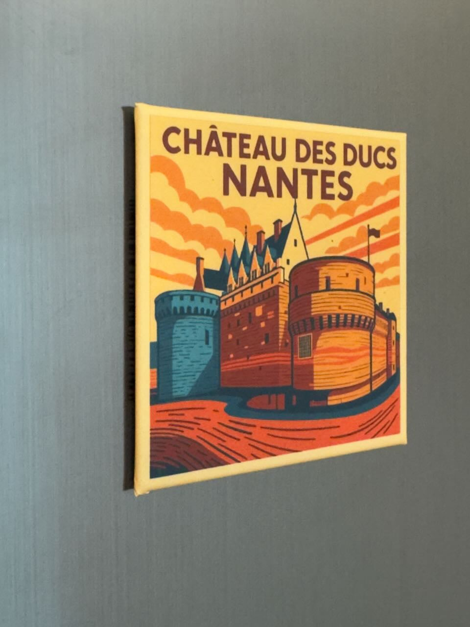 MAGNET 80x80 Château des Ducs de Bretagne - Nantes
