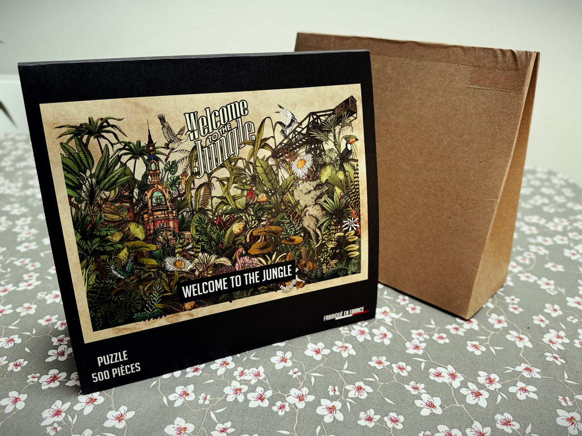Puzzle 500 pièces Welcome to the Jungle, Nantes