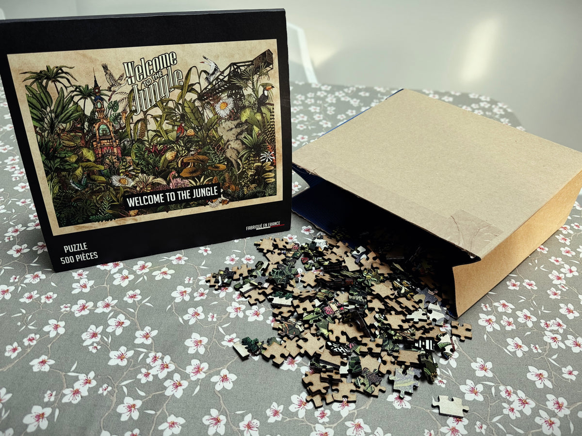 Puzzle 500 pièces Welcome to the Jungle, Nantes