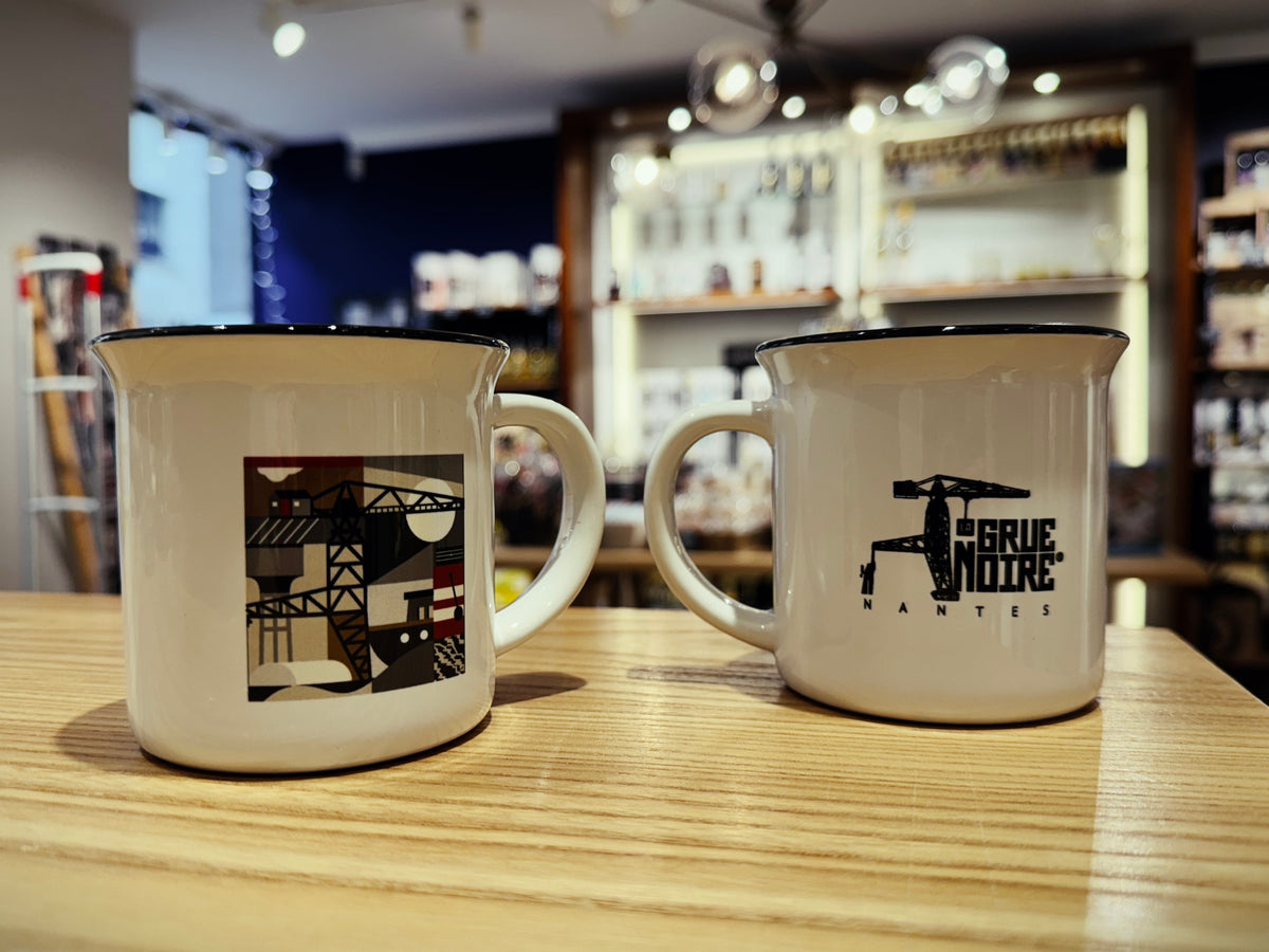 Mug vintage Pop La Grue Noire