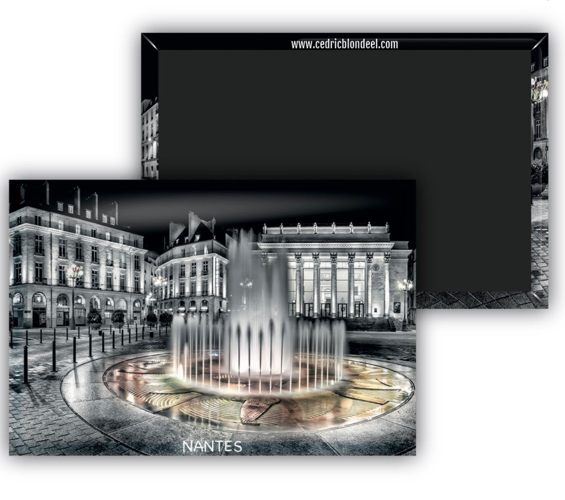 Magnet rectangulaire Nantes PLACE GRASLIN