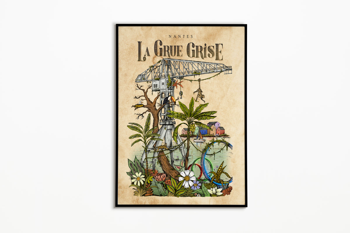 La Grue Grise par Geoffrey Berniolle