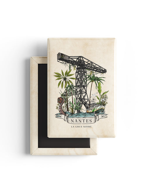 Magnet Nantes illustré par Geoffrey Berniolle
