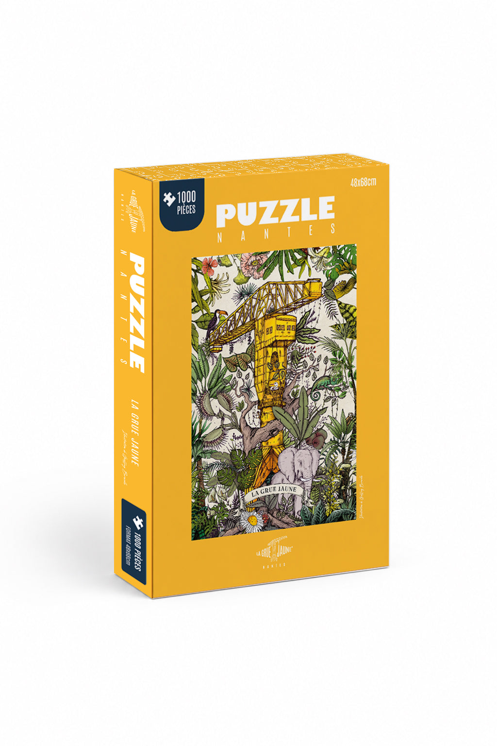 PUZZLE LA GRUE JAUNE - Nantes