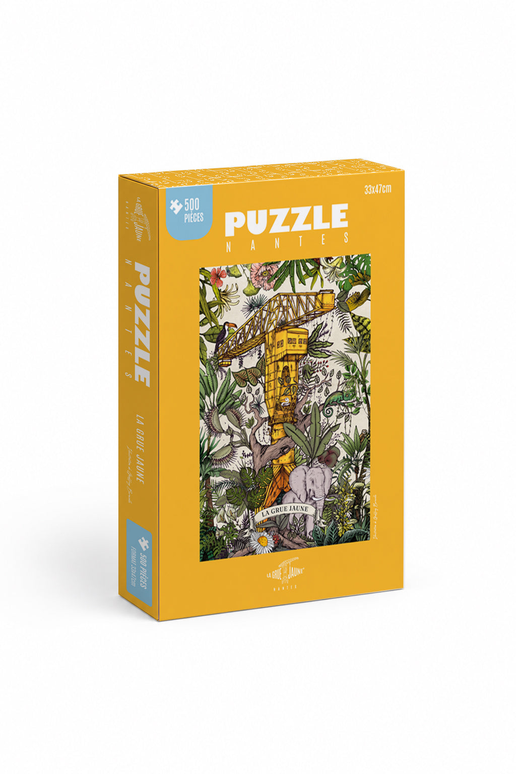 PUZZLE LA GRUE JAUNE - Nantes