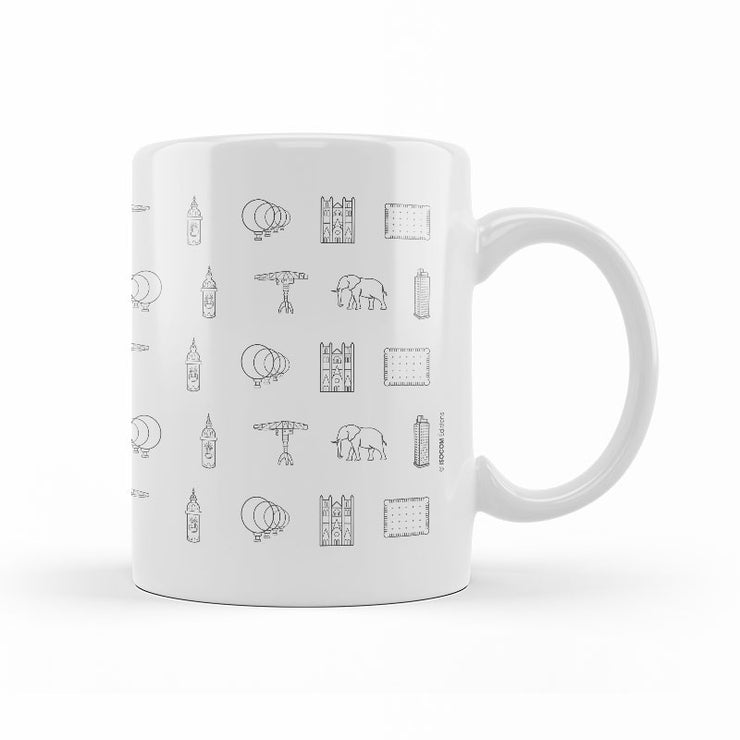 Mug Nantes PICTOGRAMMES