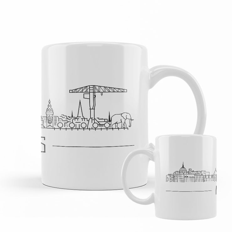 Mug Nantes SKYLINE