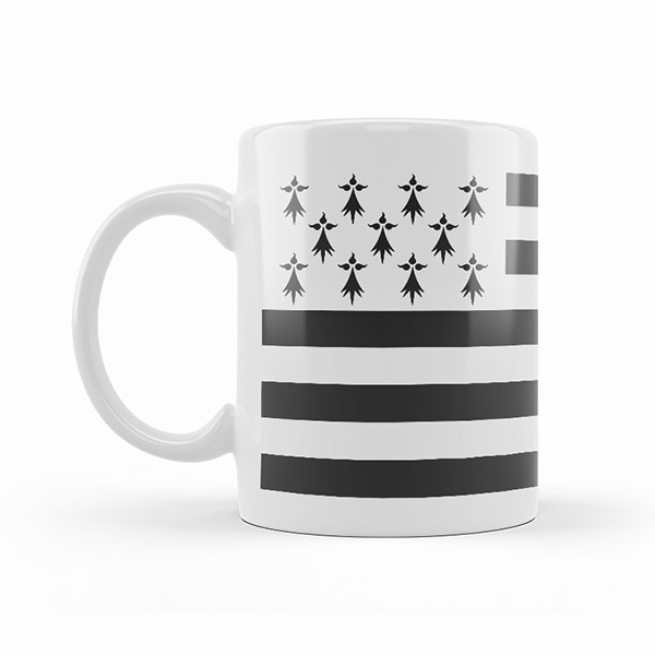 Mug Nantes drapeau breton