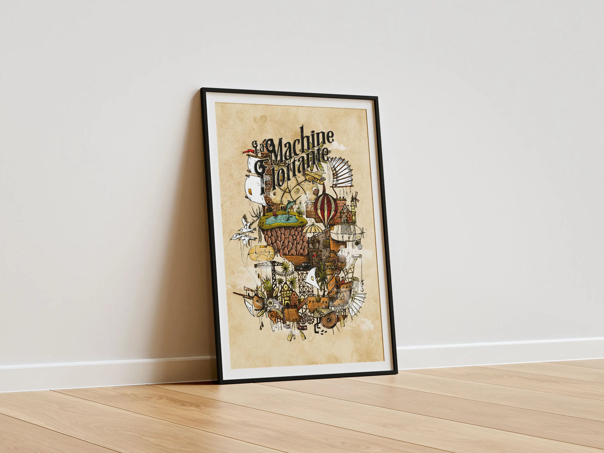 LA MACHINE FLOTTANTE par Geoffrey Berniolle