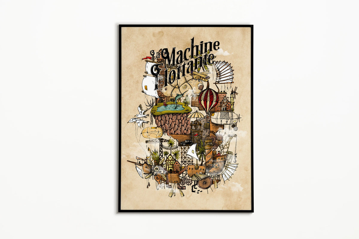 LA MACHINE FLOTTANTE par Geoffrey Berniolle