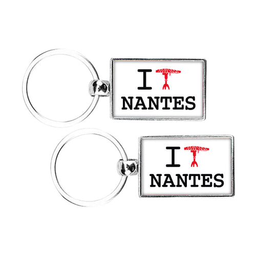 Porte-clés I love Nantes