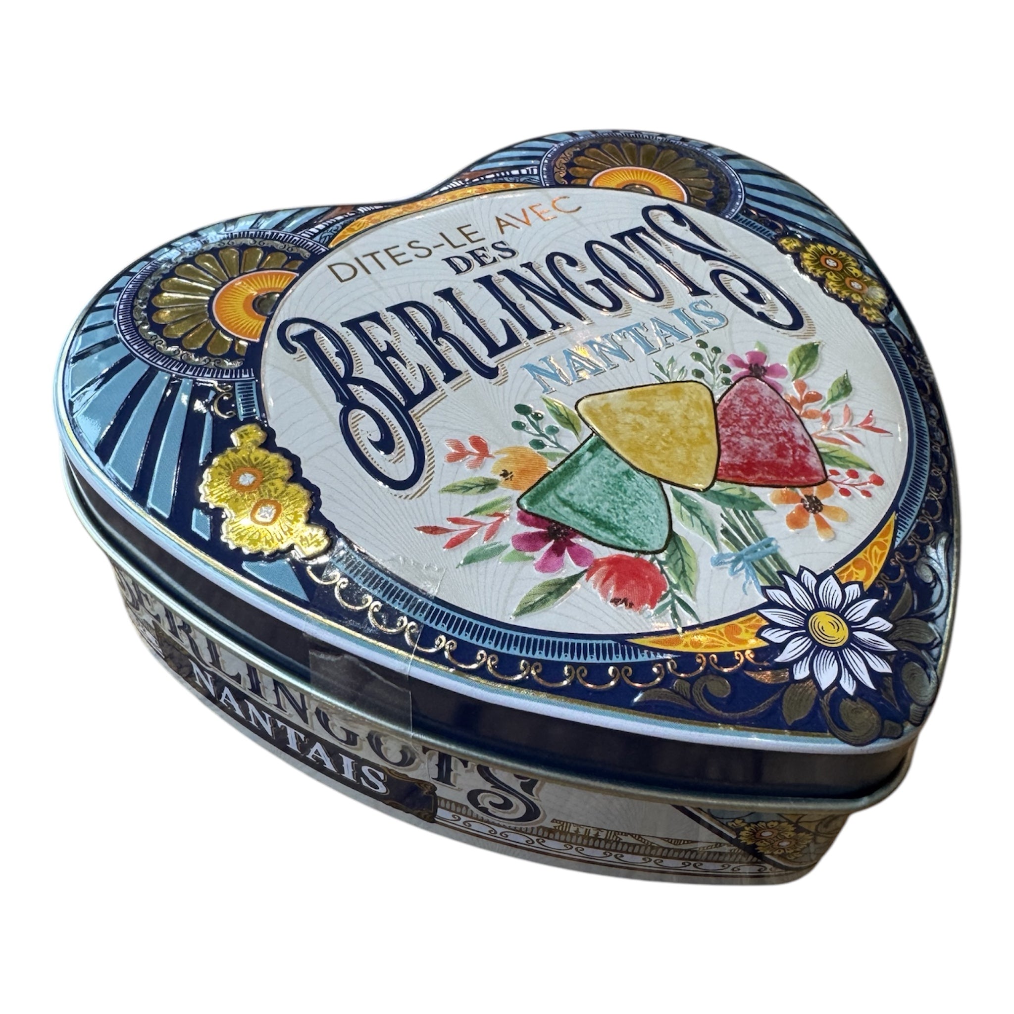 Boîte en métal ancienne BN Biscuiterie nantaise – Début de Série Boîte en métal ancienne BN Biscuiterie nantaise – Début de Série