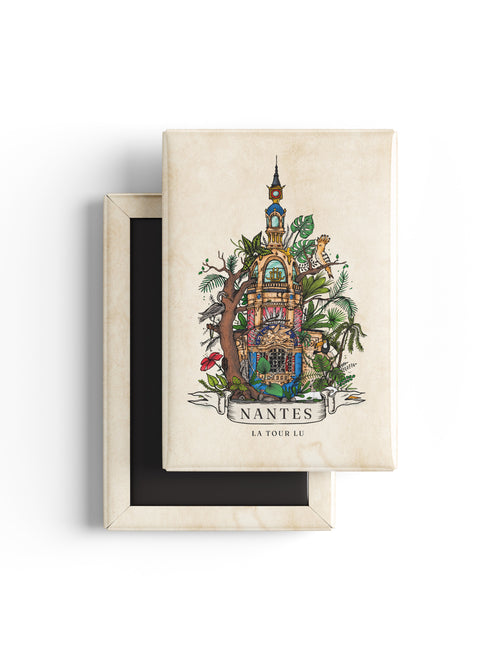Magnet Nantes illustré par Geoffrey Berniolle