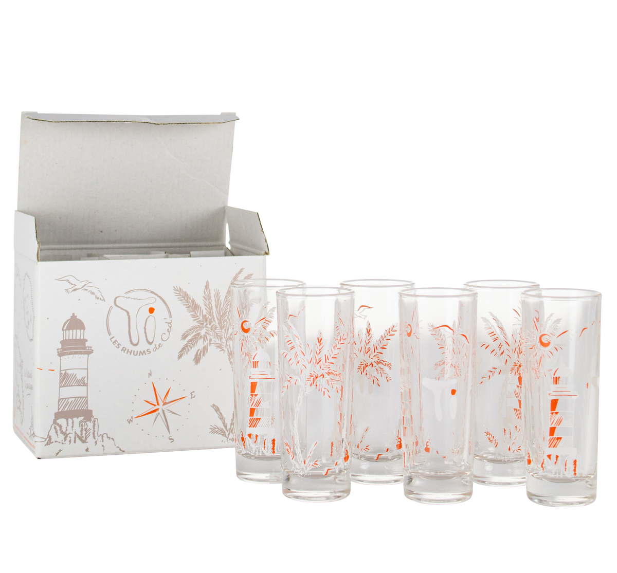 Pack de 6 verres Ti 2022