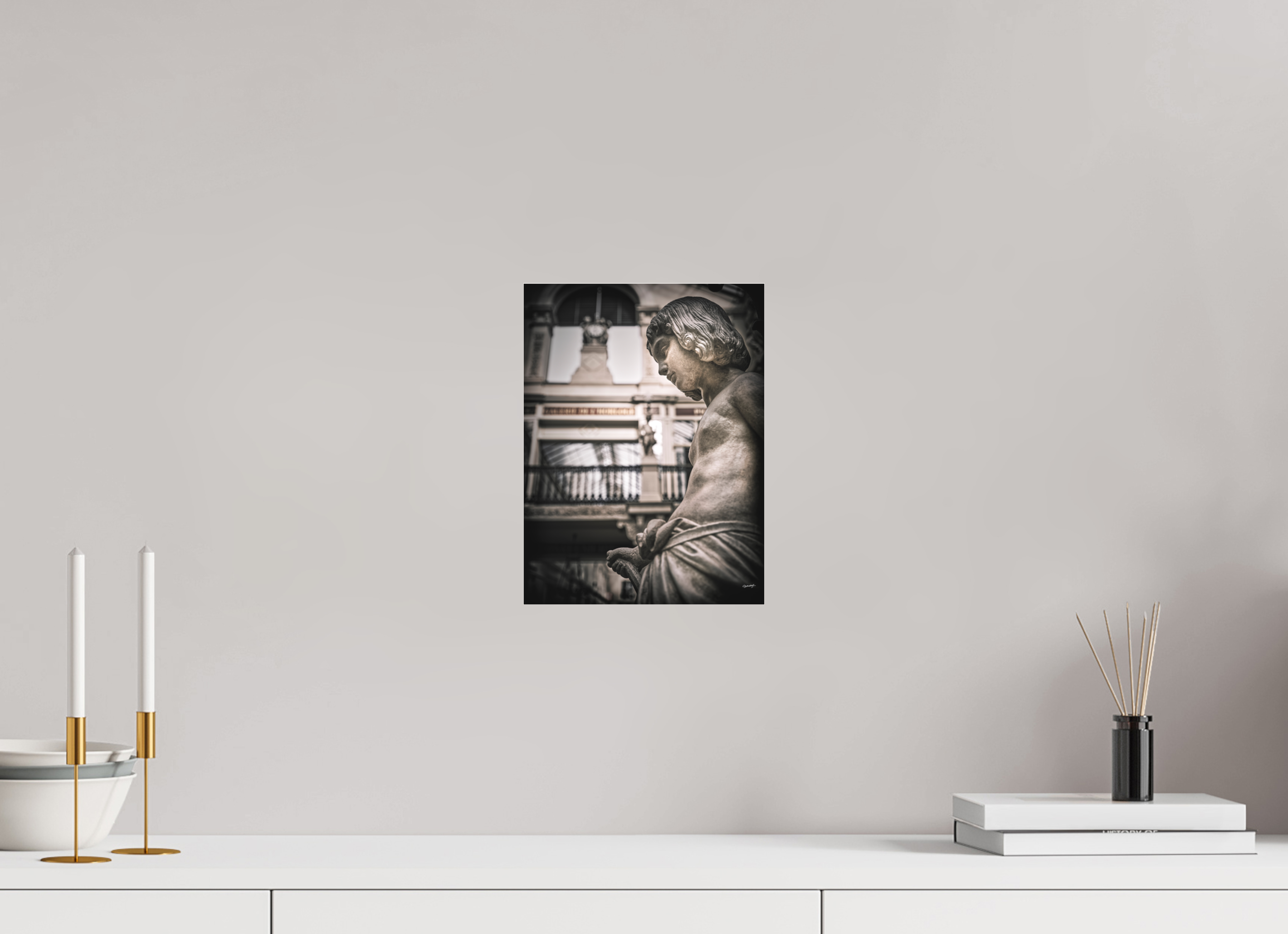 21 x 28 cm, TIRAGE PHOTO SOUS PLEXI MAT ANGELOT POMMERAYE - Nantes