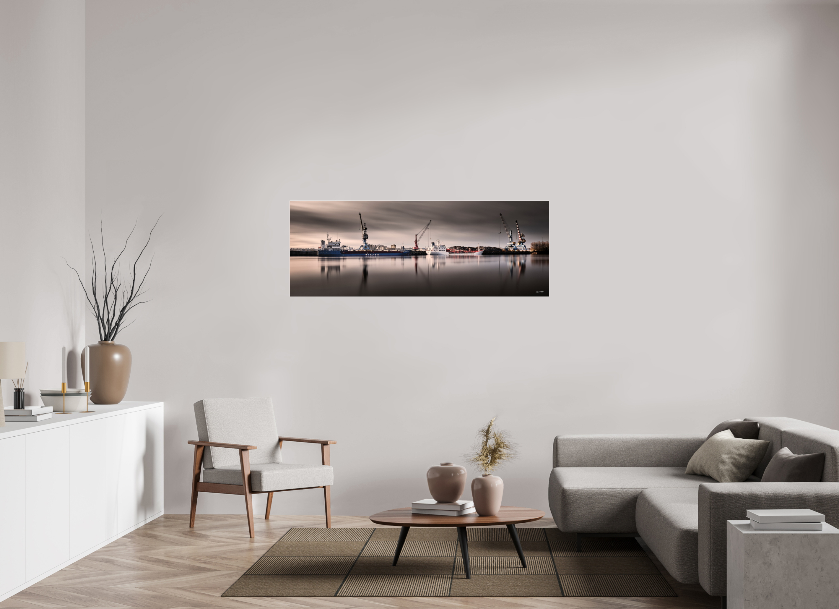 162,5 x 60 cm, TIRAGE PHOTO SOUS PLEXI BRILLANT ROCHE-MAURICE, NANTES