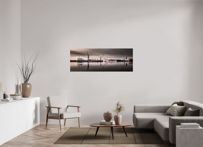 162,5 x 60 cm, TIRAGE PHOTO SOUS PLEXI BRILLANT ROCHE-MAURICE, NANTES