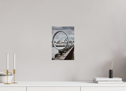 20 x 30 cm, TIRAGE PHOTO SOUS PLEXI MAT LES ANNEAUX - Nantes