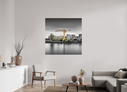 120 x 120 cm, TIRAGE PHOTO SOUS PLEXI MAT LES TEMPS MODERNES - Nantes