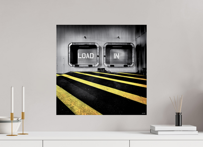 50 x 50 cm, TIRAGE PHOTO CONTRECOLLÉ SUR SUPPORT ALUMINIUM LOAD IN - Nantes