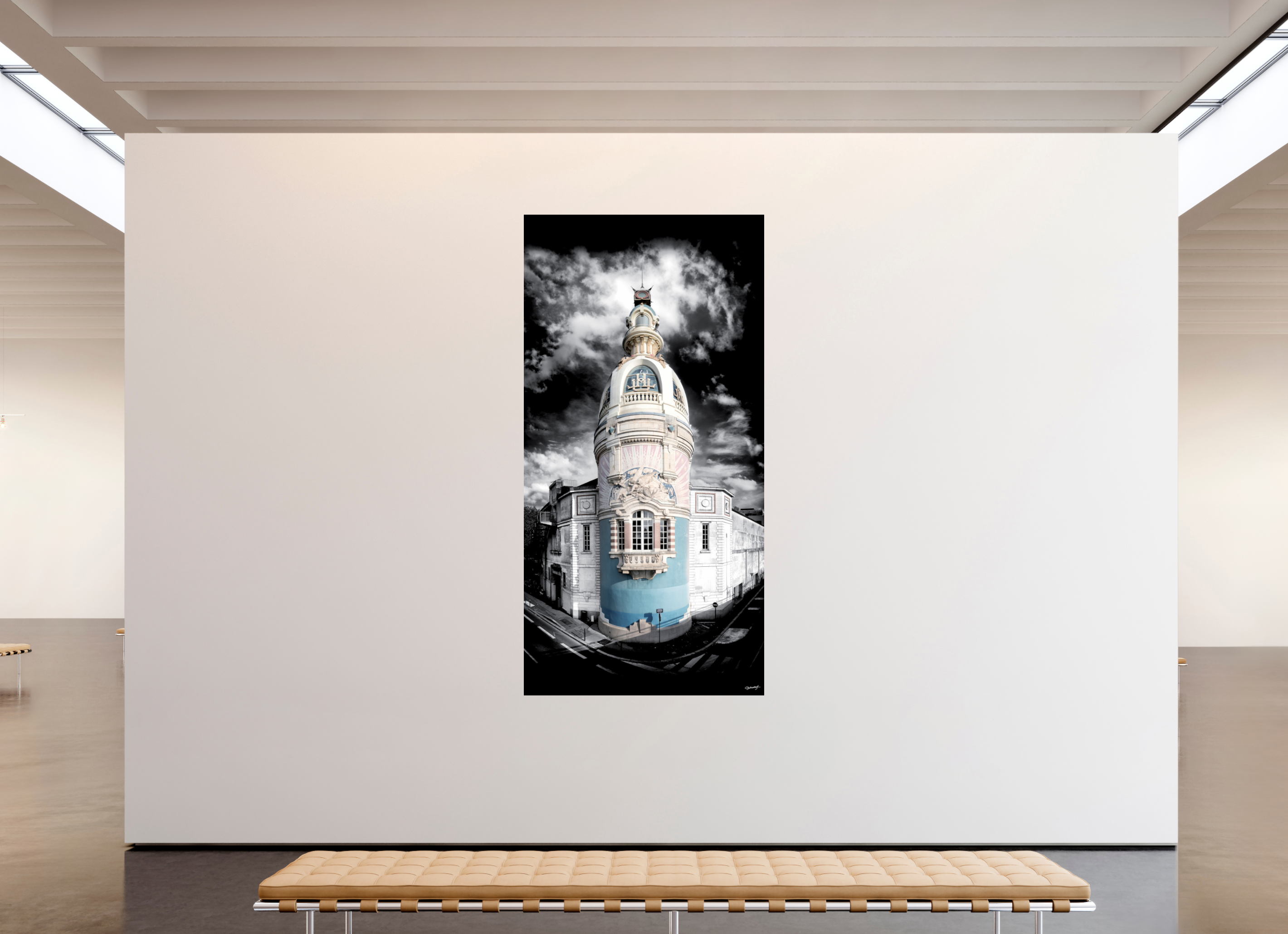 120 x 240 cm, TIRAGE PHOTO SUR FUJI CRYSTAL DP II TOUR LU - Nantes