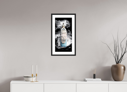 30 x 60 cm, CADRE GALERIE AVEC PASSE-PARTOUT TOUR LU - Nantes