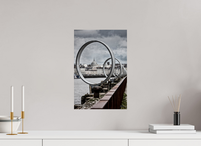 30 x 45 cm, TIRAGE PHOTO SUR FUJI CRYSTAL DP II LES ANNEAUX - Nantes