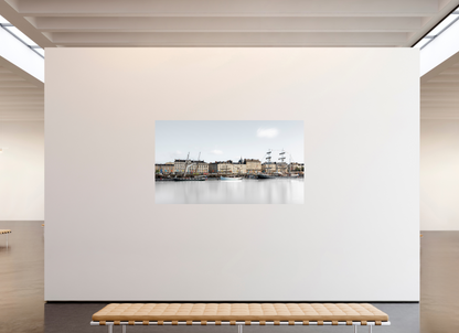 208 x 117 cm, TIRAGE PHOTO CONTRECOLLÉ SUR SUPPORT ALUMINIUM LE QUAI DE LA FOSSE - Nantes